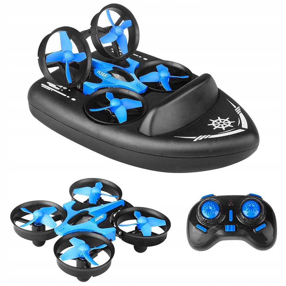 3v1 RC Drone Boat Car Lietadlo JJRC H36F